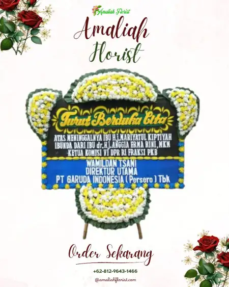 Papan Bunga Duka loa bakung